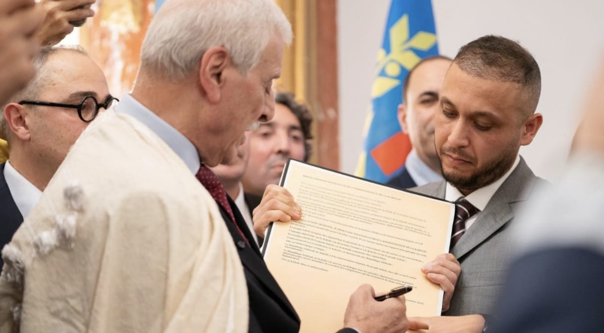 Ferhat Mehenni Proclamation et déclaration unilatérale de l'Indépendance de la Kabylie décembre 2025