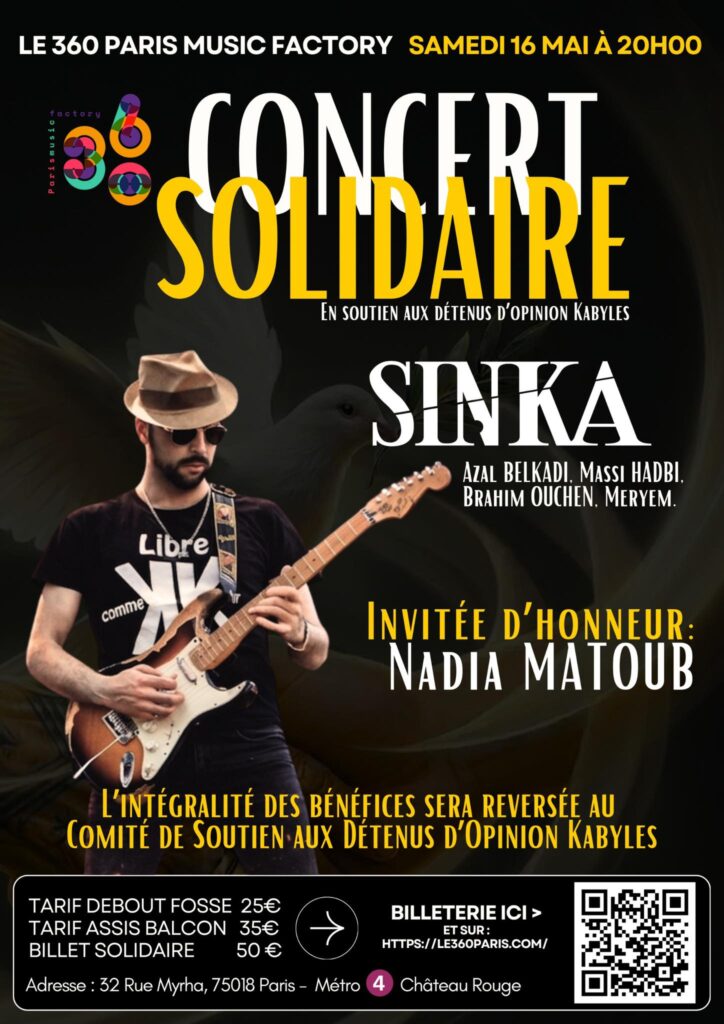 sinka360 affiche concert Kabyle.com